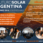 Llega a la Argentina “El Futuro Solar”, evento que congregará actores internacionales de primer nivel en el rubro de la energía solar