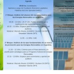 Organizan congreso sobre “Aportes al marco normativo para las Energías Renovables en Argentina”