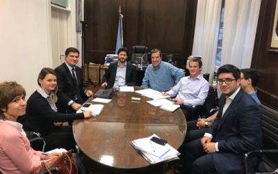 Representantes de CADER se reunieron con los Ministerios de la Producción, Energía y Trabajo