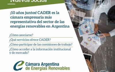 ¿Te interesa asociarte a CADER? Participá del próximo desayuno de trabajo