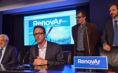 Se presentaron 56 proyectos a la subasta “Ronda 3” del Programa RenovAr