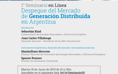 Seminario online: «Despegue del Mercado de Generación Distribuida en Argentina»