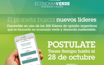 Se desarrollará el congreso internacional “Economía Verde: conciencia y acción”